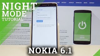How to activate Night Mode in NOKIA 6.1 - Night Light Activation screenshot 5