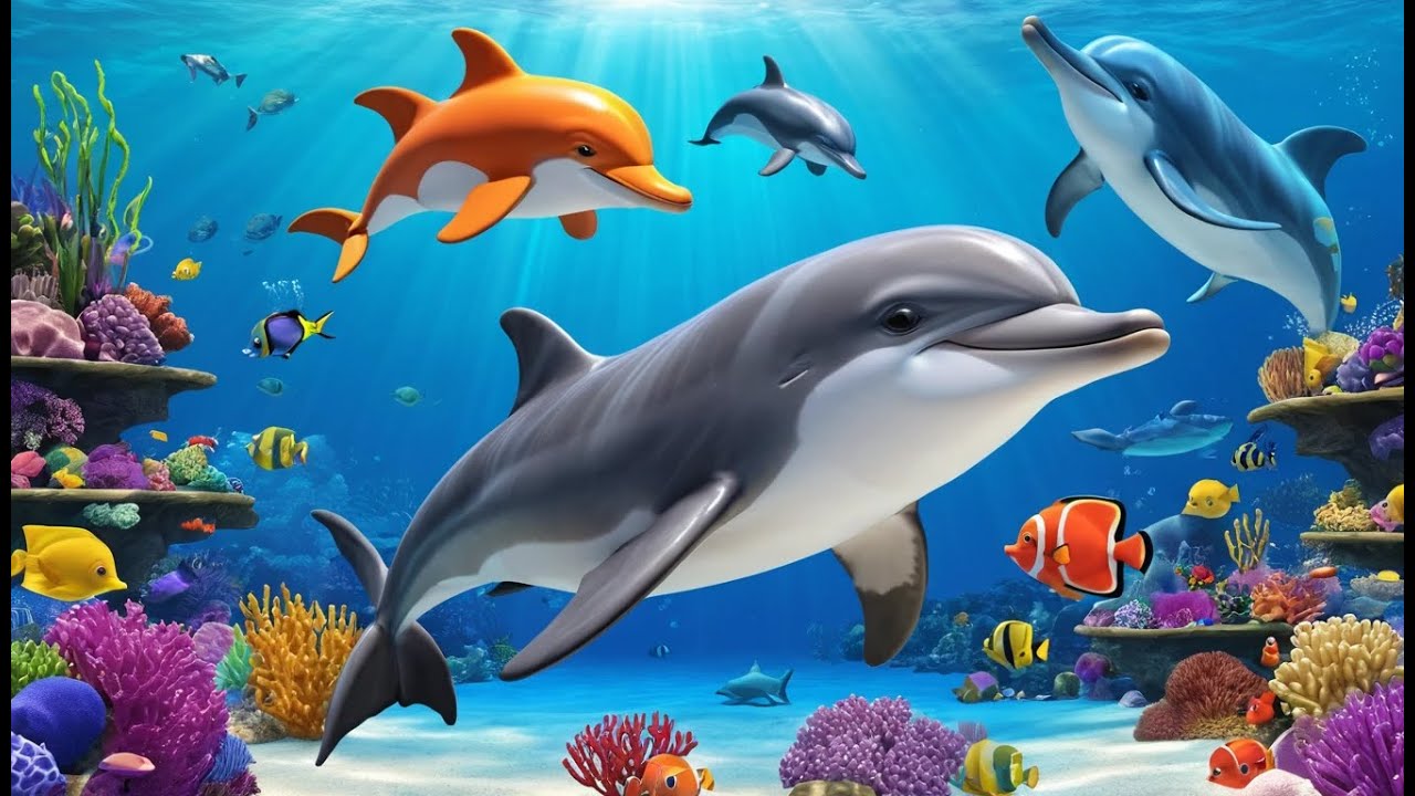 Baby Dolphin’s Lost Boat Adventure 🐬⛵ | 3D Animated Nursery Rhyme for ...