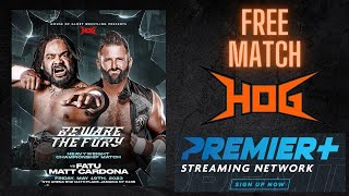 MATT CARDONA - THE INDY GOD - vs JACOB FATU! | PSN Wrestling Free Match