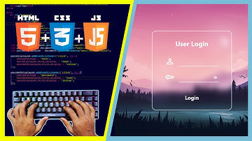 Glass Style Login Page - HTML, CSS, JavaScript - No Talking