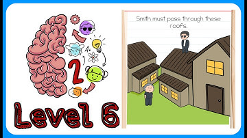 Brain Test 2 - Smith and Joe - Part 1 - Level 6 Walkthrough Solution