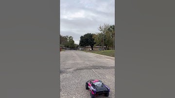 Decided to add a wheelie bar after this speed run with my Traxxas slash
