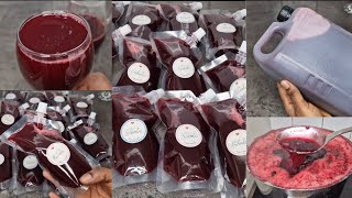 Fruity Hibiscus Drink || Sobolo || Zobo || Amazin Kitchen