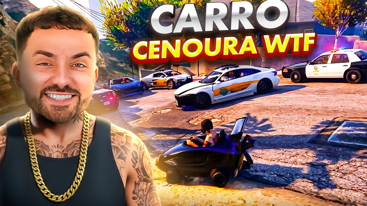 ASSALTO NA JOALHARIA COM CARRO CENOURA !