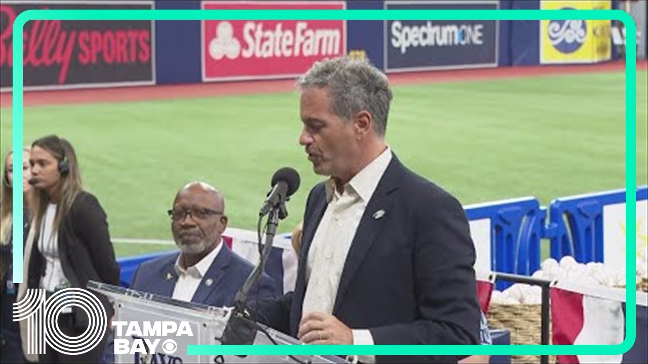 'The Rays are here to stay': Tampa Bay Rays announce agreement for new ballpark in St. Petersburg