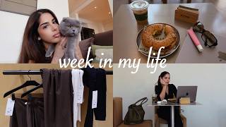 A week in my life: Getting back into routine, beauty maintenance & a productive week!