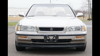 4K Review 1992 Acura Legend Virtual TestDrive & Walkaround