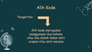 Alih Kode, Campur Kode, dan Interferensi