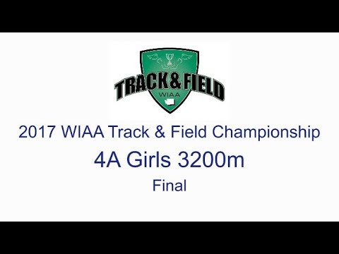 2017 WIAA State Track & Field Championship - Girls 4A 3200m Final - YouTube