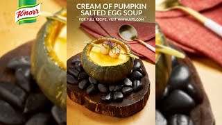 Cream of Pumpkin Salted Egg Soup | UFS SG screenshot 5