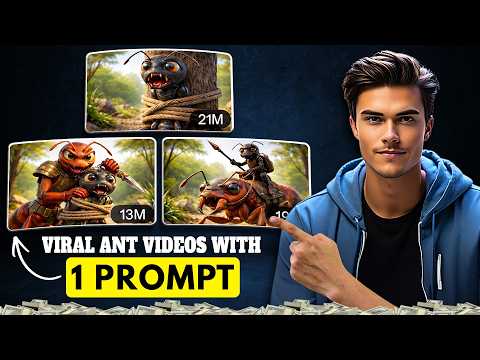 How I Make VIRAL Ant Civilization Videos Using ONE AI Tool (Insane Results)