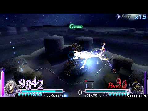 DISSIDIA FINAL FANTASY Cecil Harvey vs Golbeza
