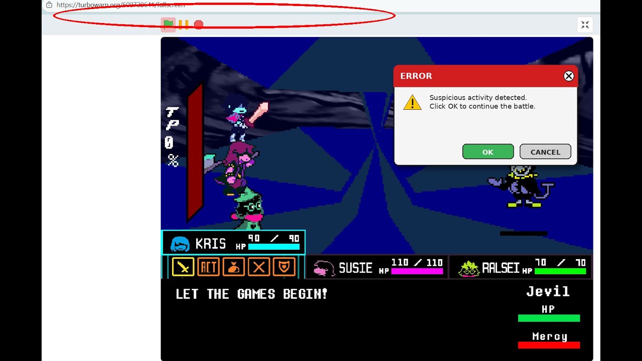 Beating EVERY Deltarune Secret Boss But Its from WEBSITES...