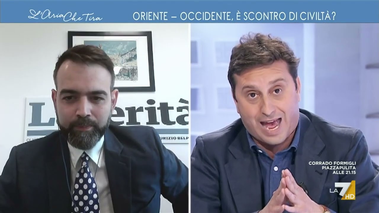 Scontro tra David Parenzo e Francesco Borgonovo: 