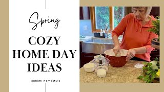 Spring Treats, Decor & Cozy Ideas for a Perfect Day at Home