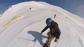 Snowboarding Banff Sunshine 2026