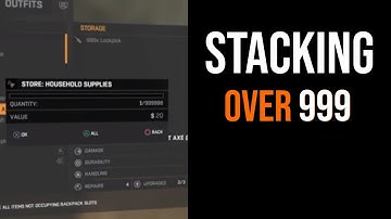 Dying Light Stacking Items Over 999 Using The Solo Player Stash Duplication Glitch