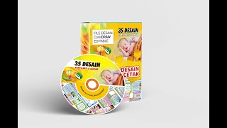 35 File Desain Kartu Bayi Aqiqah Kartu Nama Kartu Ucapan Kelahiran File CorelDRAW Editable