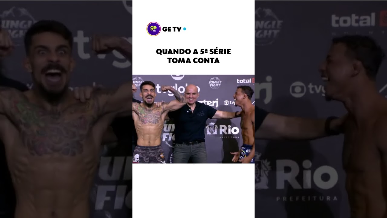 O QUE ACONTECEU NESTA ENCARADA? 🤣 | #shorts | ge tv