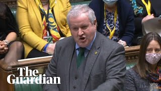 Ian Blackford told to leave Commons after saying Johnson had lied about Covid lockdown parties