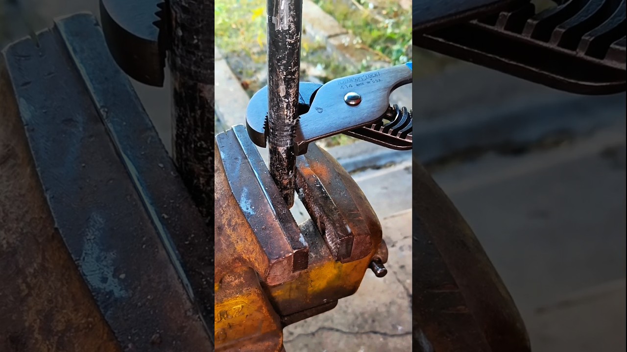 Channellock 414 Nutbuster vs Old Vise 