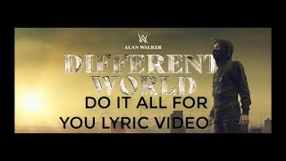 Download Lagu Alan Walker -Do It All For You Lyric Video MP3
