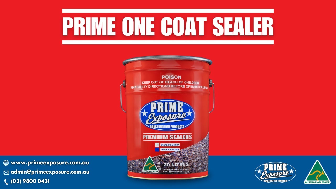 Prime One Coat Sealer - Product Information