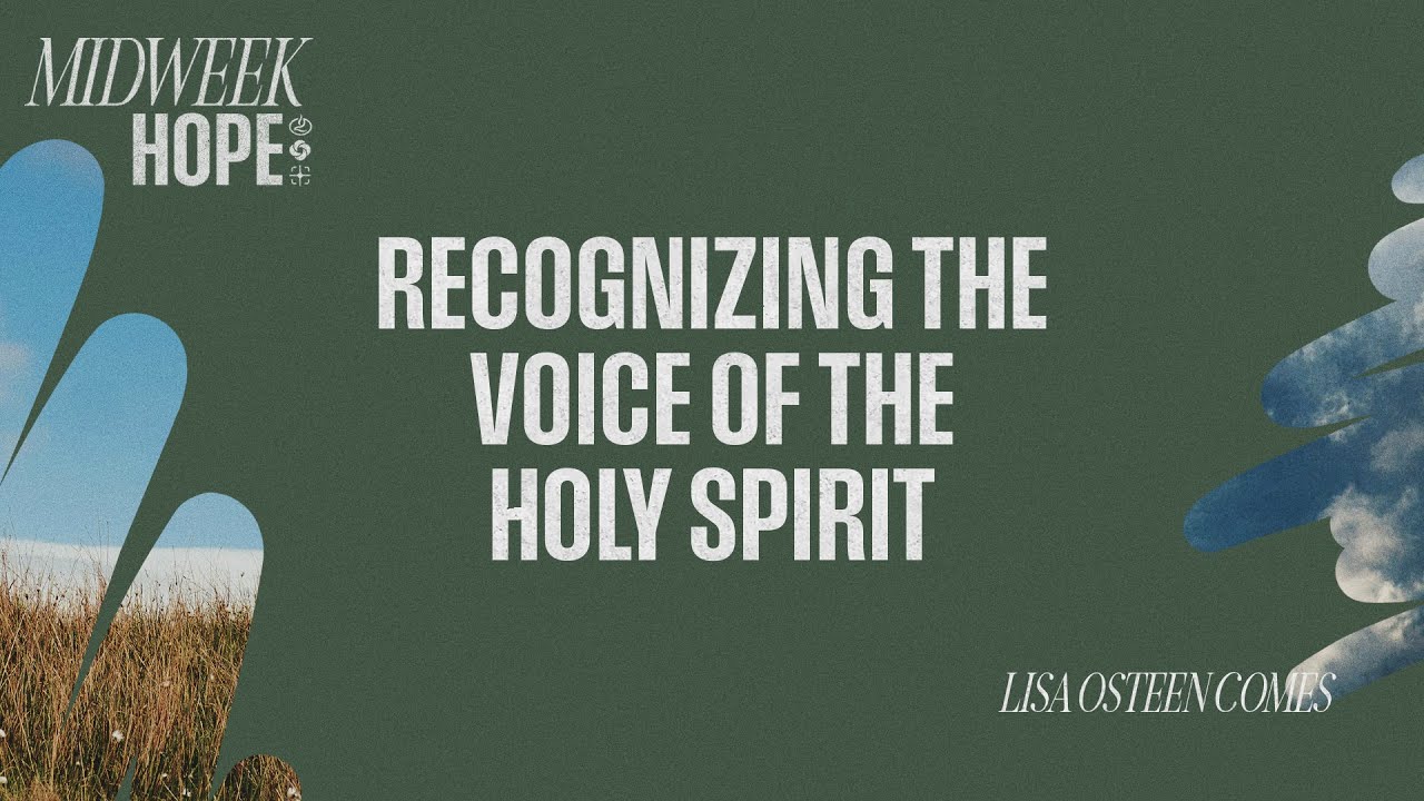 Recognizing the Voice of the Holy Spirit | 
