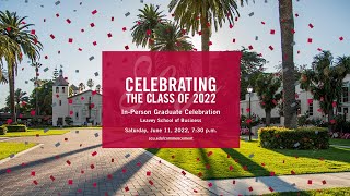 Graduate Commencement Celebration | Leavey School of Business