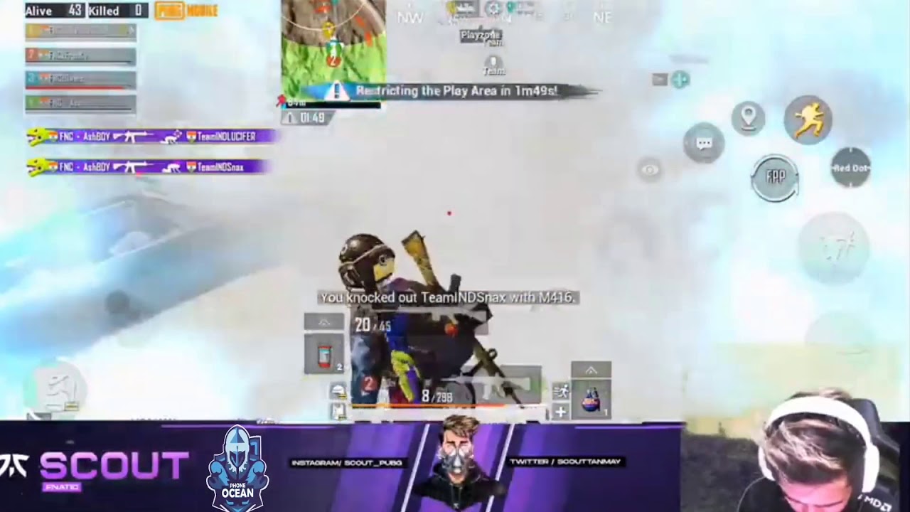 Fnatic Owais 1vs3 Clutch against TSM Entity | Scout Knocked 1vs4 against Team IND