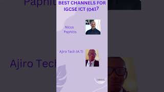 BEST CHANNELS FOR IGCSE ICT 0417 #IGCSE #trending