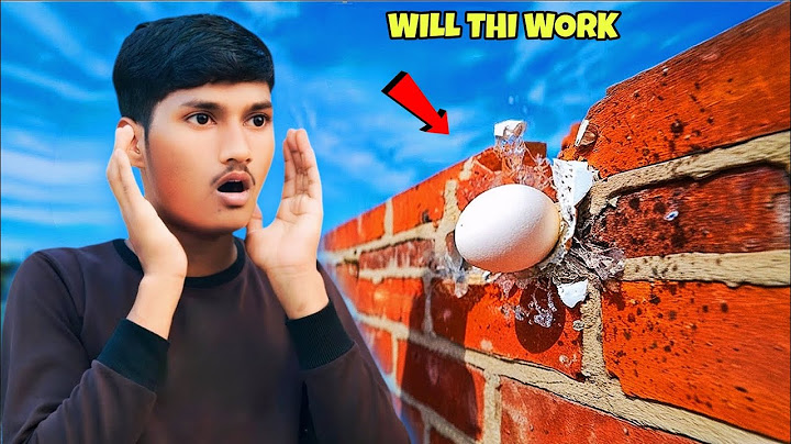 क्या एक अंडा ईंट को तोड़ सकता है ?...Egg Vs Brick 🥚 ‎@MRINDIANHACKER   - Titanium 🔥