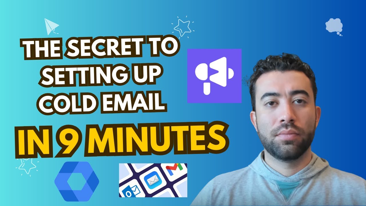 The SECRET To Setting Up Cold Email In 9 minutes. - YouTube