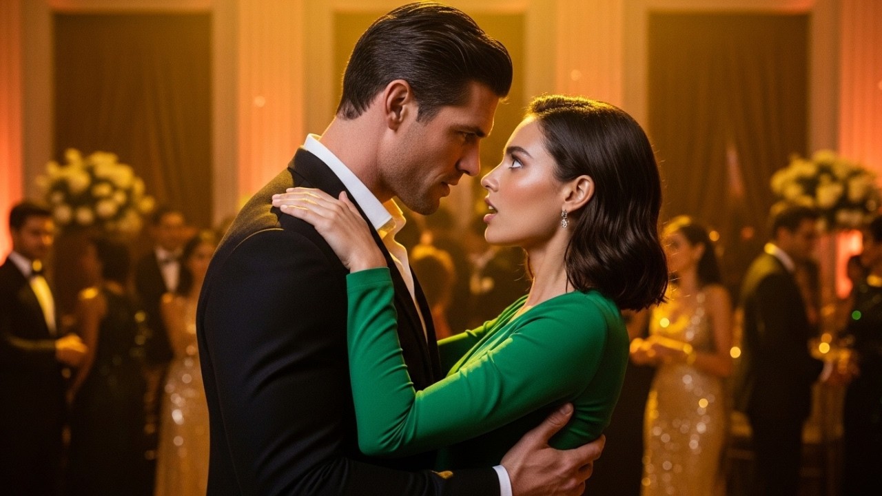 No meio do baile, o milionário puxou uma mulher pelo braço… e o salão inteiro parou