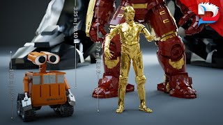 Movie Robots Size Comparison | Cinematic Data screenshot 5