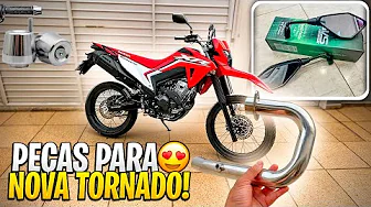NOVAS PEÇAS PARA NOVA TORNADO 300 😍 thumbnail