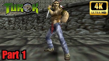 Turok: Part 1 (FULL GAME Walkthrough No Commentary 4K 60FPS)