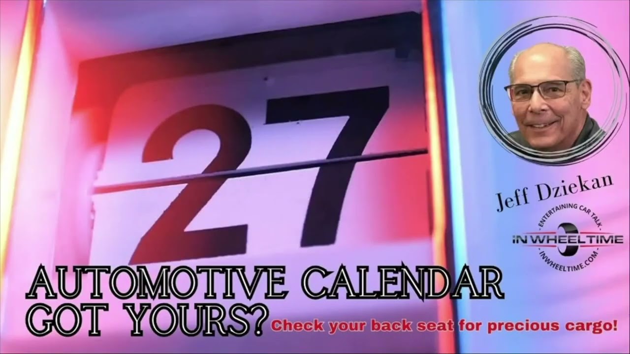 We need More Jeff ..... a look at a 'different' version of a 2024 Automobile Calendar