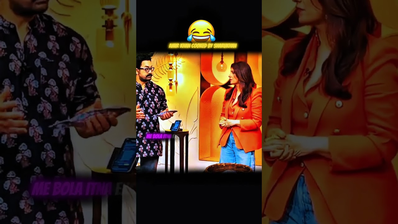 AMIR KHAN COOKED BY SHARUKHAN 😂 WAIT FOR END 🔥