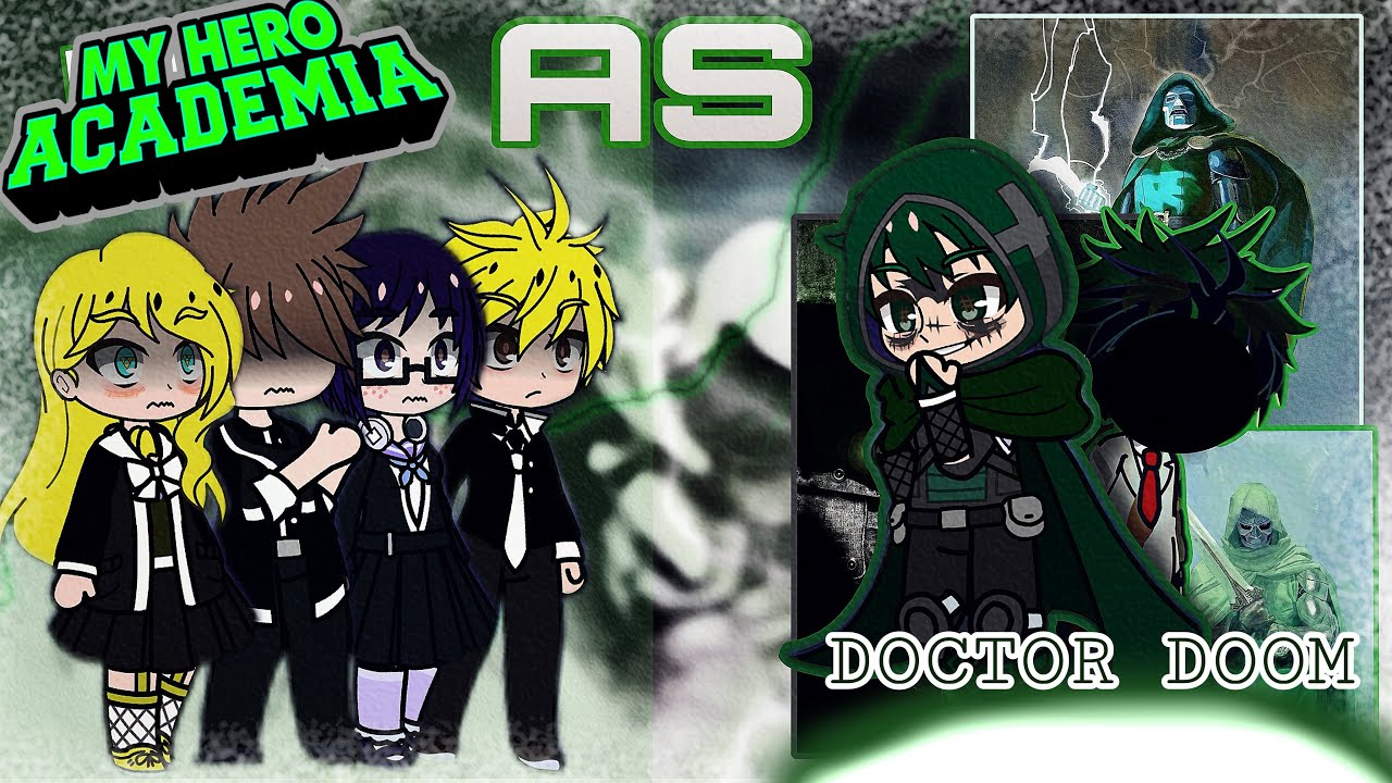 Deku bullies react to Deku as Doctor Doom|My Hero Academy|| Деку как Доктор Дум |МГА|Part 1||Rus/Eng