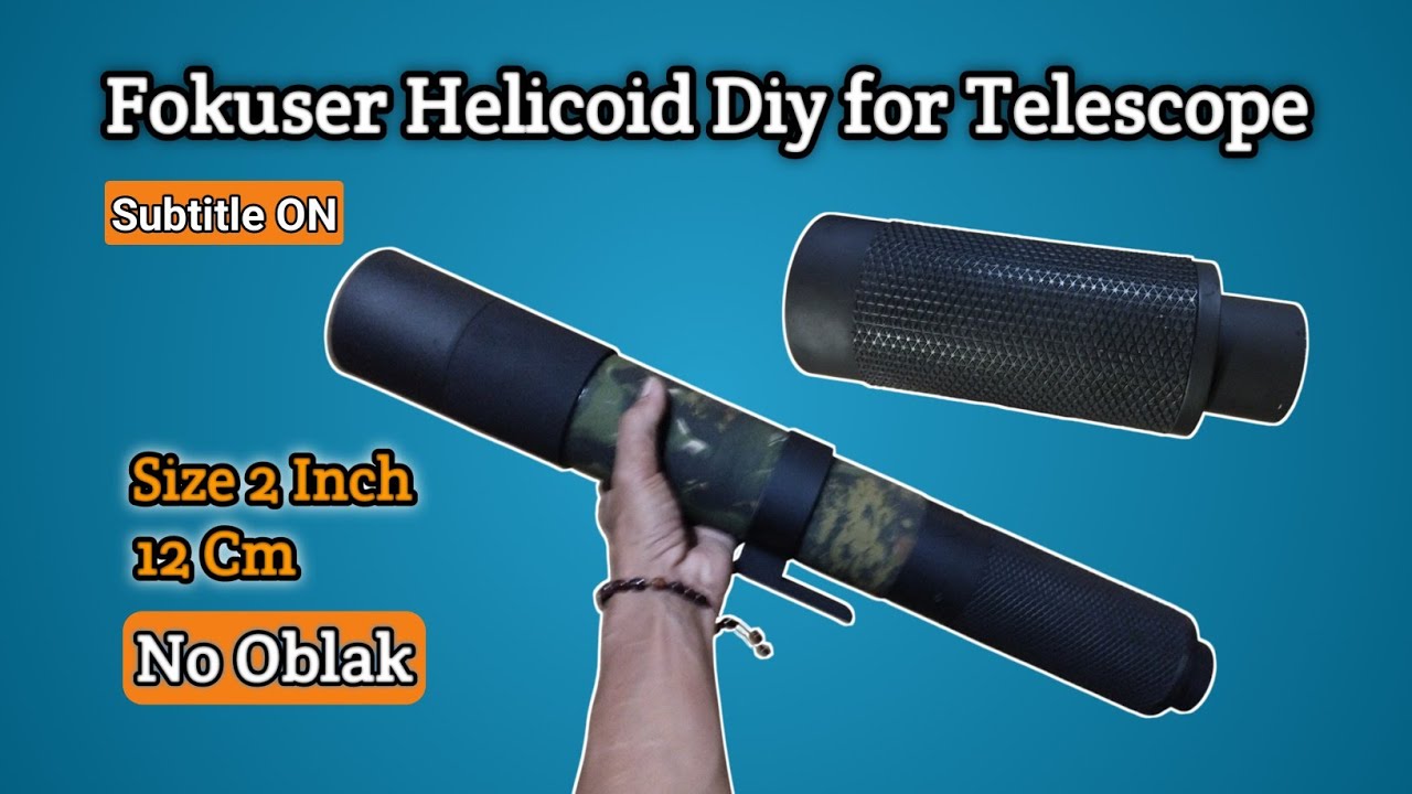 Helicoid Telescope Diy Tutorial Big Size 