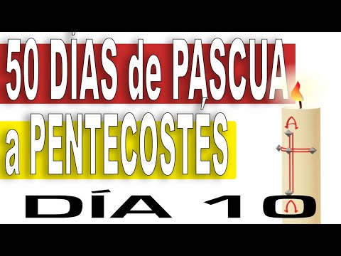 ✴️ Día 10 | 50 Días de CAMINO de PASCUA A PENTECOSTÉS 📌 Porque TODO el que CREA EN EL tenga VIDA