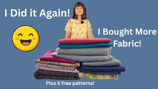 I Bought More Than 38 yds of Fabric!