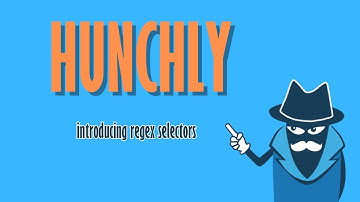 Regex selectors in Hunchly 2.5.0