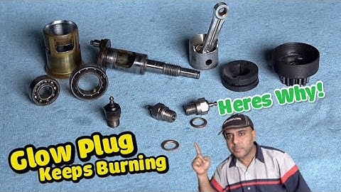 Nitro engine keep burning GLOW PLUGS  here