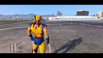 GTA 5 Wolverine Vs Kid Flash