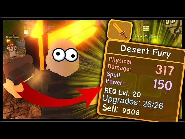 Desert Fury Legendary Sword Winter Outpost First Runs Roblox Dungeon Quest Youtube - dungeon quest roblox weapons wiki