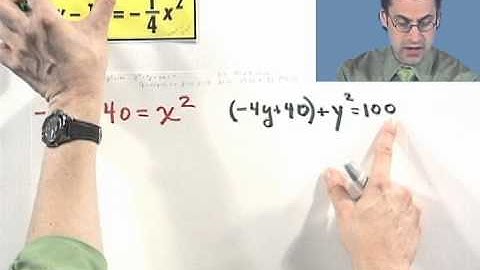 Solving Nonlinear Systems with Substitution: Another Example