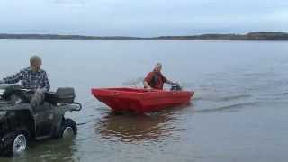 tetraPOD ATV Trailer Boat