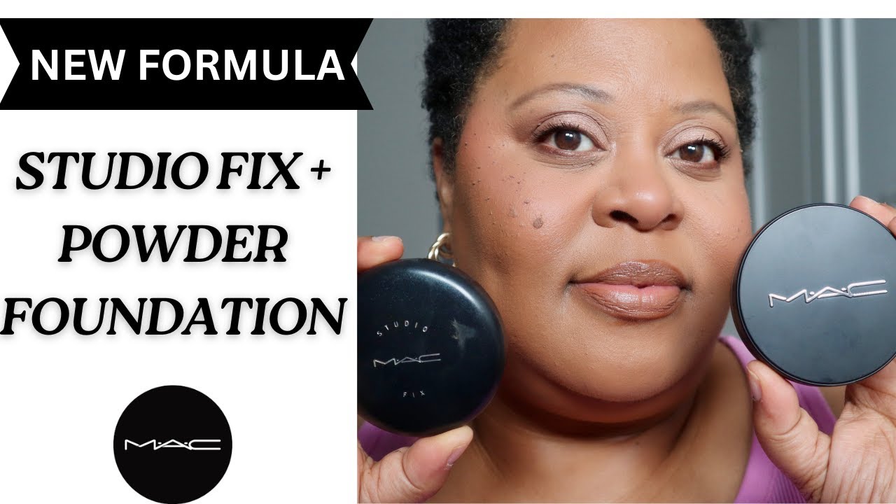 FIRST IMPRESSIONS:  MAC COSMETICS REFORMULATED STUDIO FIX + POWDER FOUNDATION- NC 44